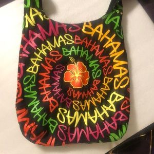 Bahamas cross body cloth bag
